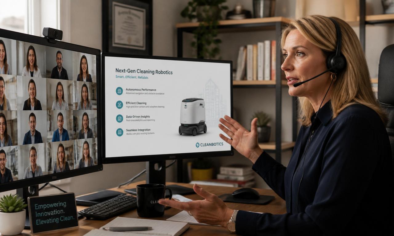 Online-Webinar zur Reinigungsrobotik